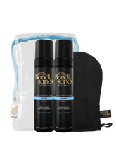 Dark Self Tanning Foam Gift Set