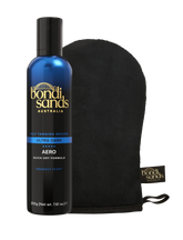 Aero Ultra Dark Self Tanning Foam & Application Mitt Bundle