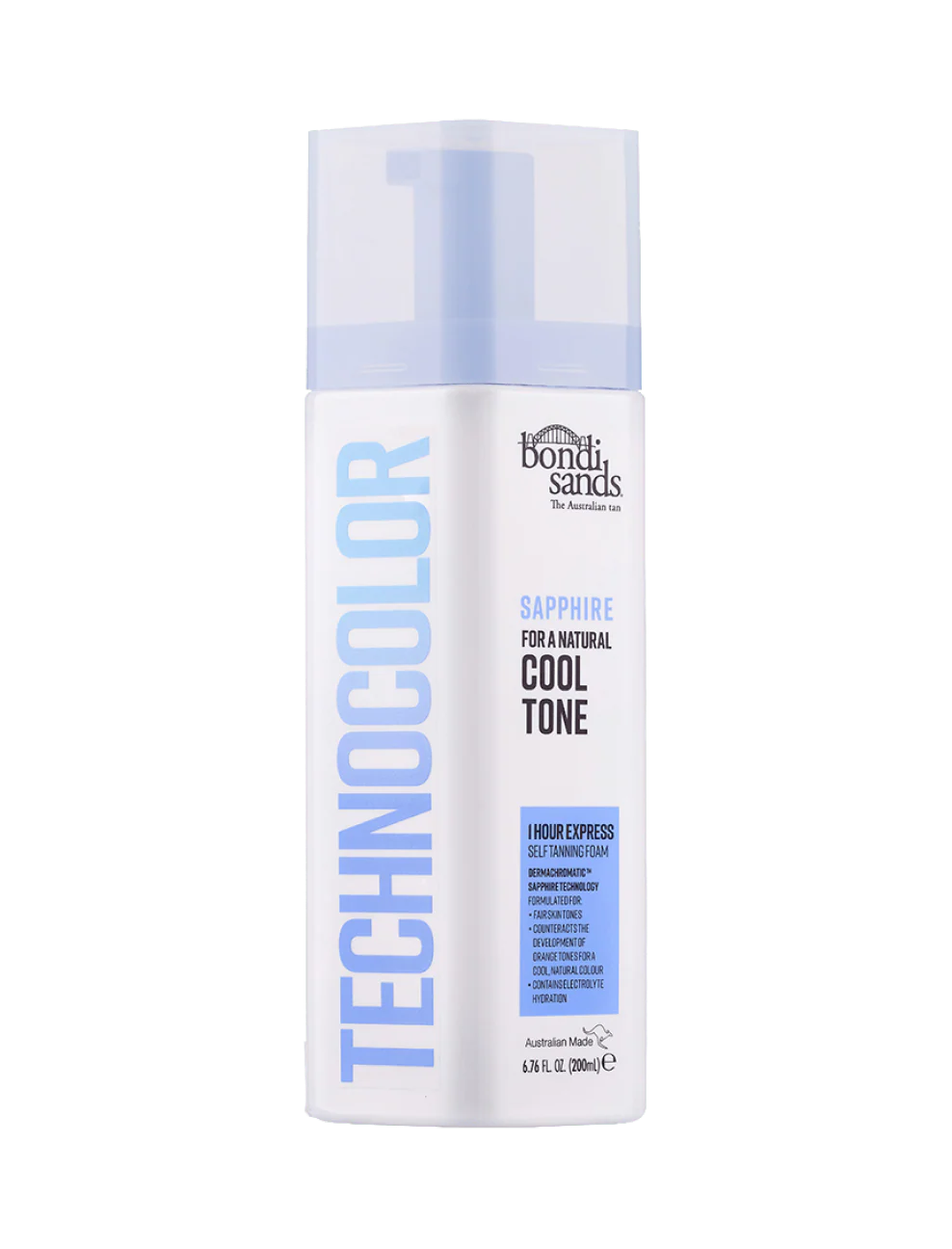Sapphire Technocolor 1 Hour Express Self Tanning Foam