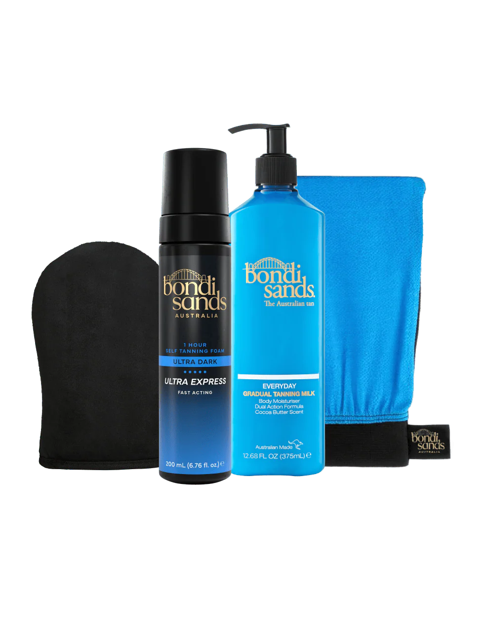 Ultra Express Self Tanning Routine Bundle