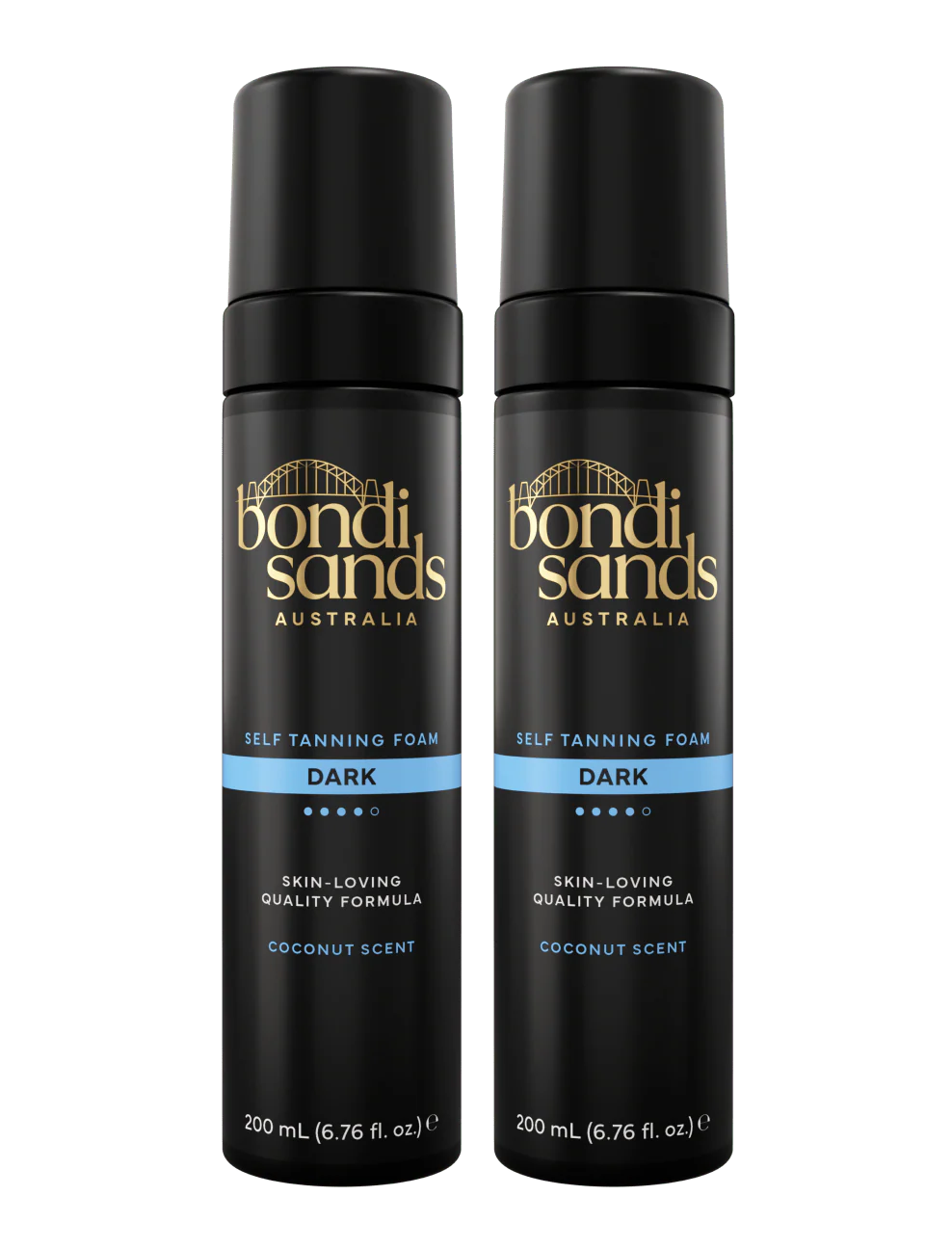 Dark Self Tanning Foam Duo