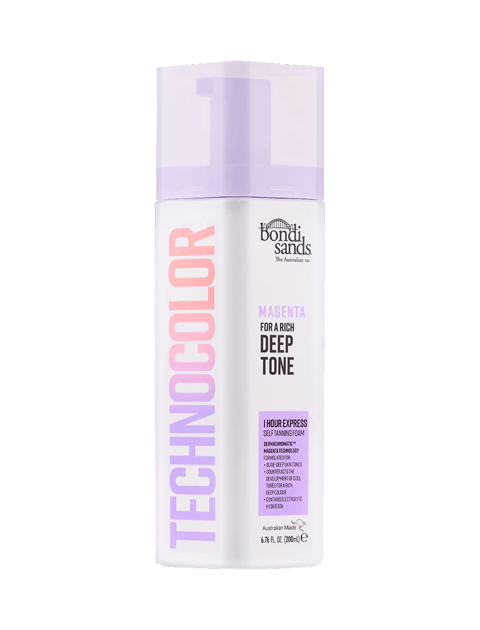 Magenta Technocolor 1 Hour Express Self Tanning Foam